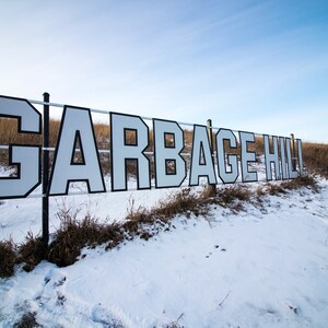 Garbage Hill Winnipeg T-Shirt, Screen Printed, Grey Unisex Tri-Blend image 5