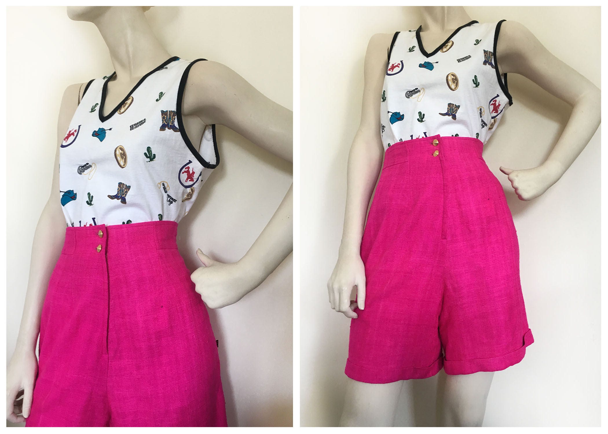 culottes shorts 90s