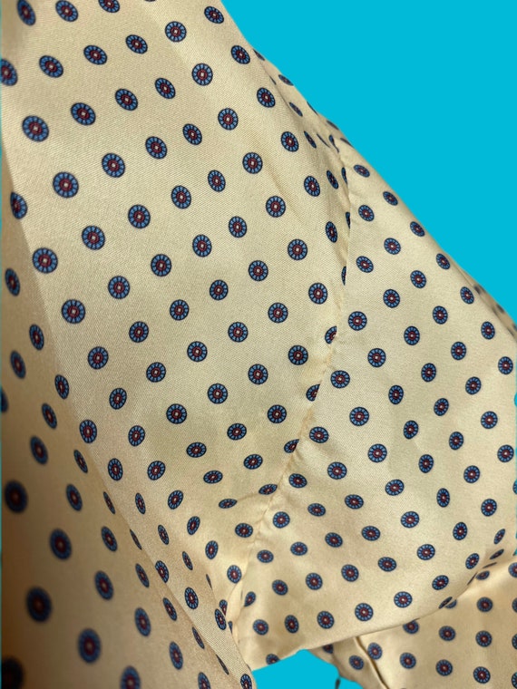 Vintage Pierre Cardin Sill robe// Designer smoke jack… Gem