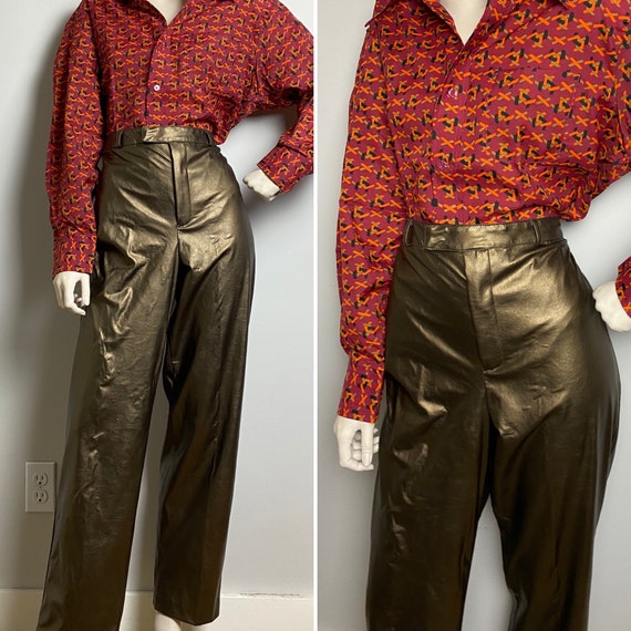 Gold metallic disco pants - Gem