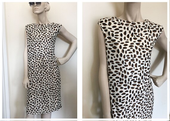 leopard print wiggle dress