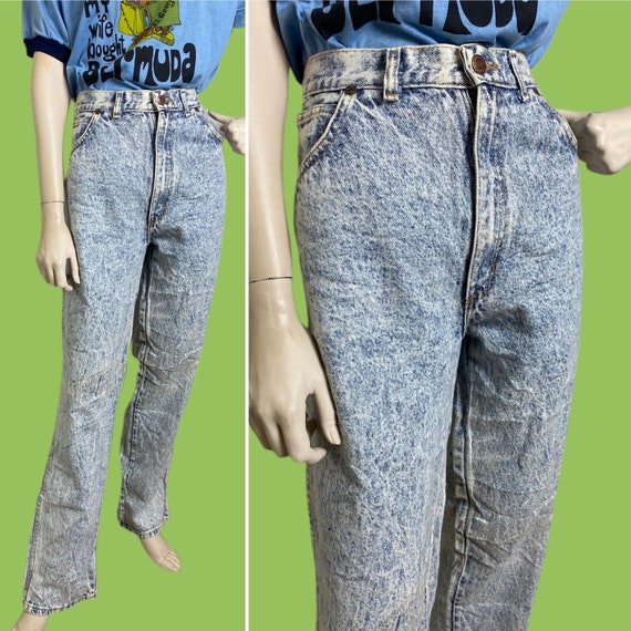Vintage 1980s Stone Wash Jeans // 80s 