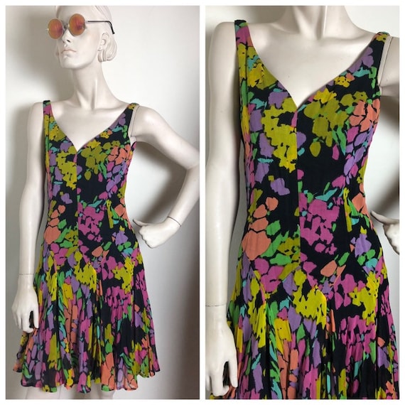1930s style drop waist dress // vintage 30s 40s 50
