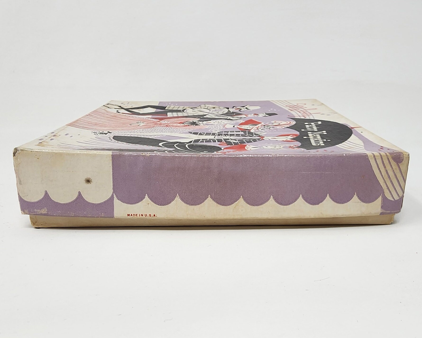 Vintage Melody Party Napkins Box Set Songs and Lyrics Printed for Sing