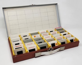 Medical Slide Deck Presentation Kit from 1973 - Approximately 175 Slides - Diagrams Pictures And Drawings - Cancer and Oncology - VINTAGE