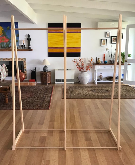 Wide clothes rail hot sale