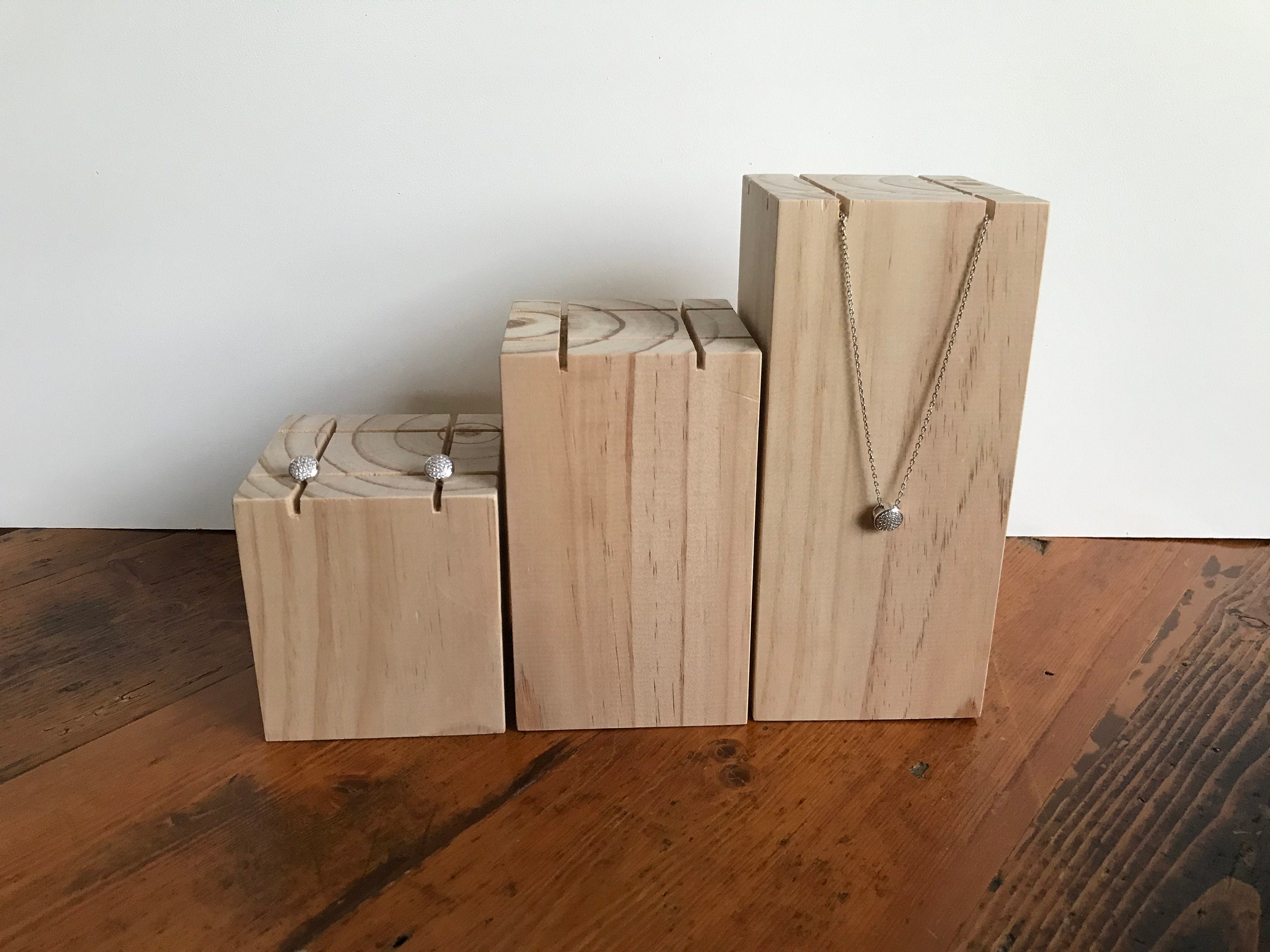 Jewellery Display Plinth Jewellery Display Pedestal Wood Etsy Australia