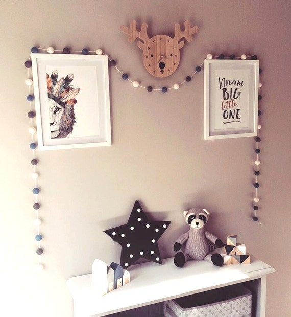 pom pom nursery decor