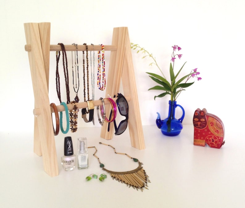 Jewellery Display Stand Accessory Rack Hair Accessory Etsy Australia