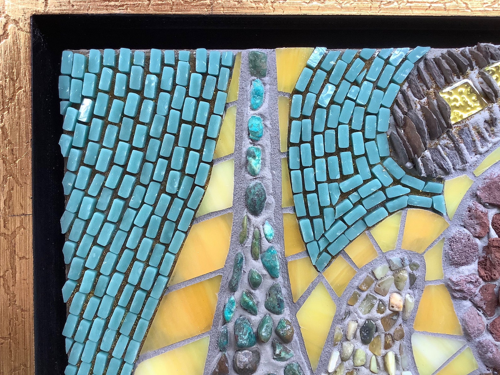 Abstract Mosaic Art , Mosaic Wall Art, Mosaic Wall Hanging, Mosaic Art