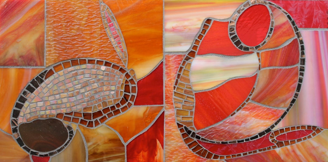 Mosaic Wall Piece Mosaic Wall Hanging Mosaic Art Etsy