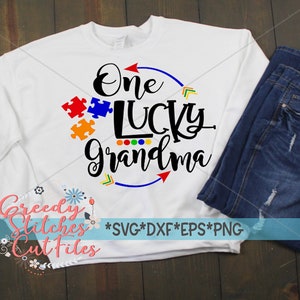 Free Free One Lucky Mama Autism Svg 667 SVG PNG EPS DXF File