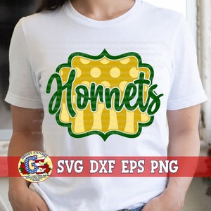 Hornets Frame svg dxf eps png. Hornets SvG | Hornets DxF | Hornets School Spirit SvG | Hornets SvG | Cute Hornets Mascot Frame PnG Download