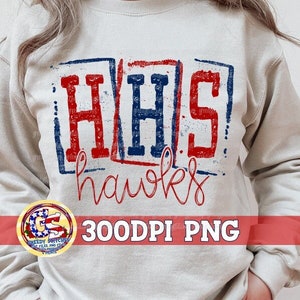 Hancock High School Hawks PNG Sublimation | Hancock Hawks PnG | Hancock County Schools PnG | Hancock Hawks PnG | Hawks PNG Download PnG