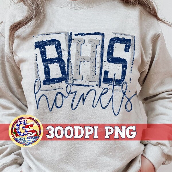 Baker Hornets PNG for Sublimation | BHS Hornets PnG | Baker High School Hornets PnG | Mobile Alabama PnG | Baker Hornets PnG | Hornets PnG