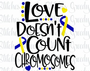 Down Syndrome Awareness Svg Etsy