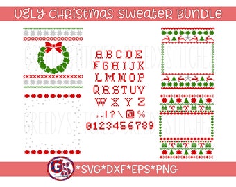 Download Ugly Christmas Svg Etsy PSD Mockup Templates