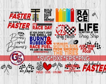 Drag Racing Svg Etsy