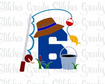 Download Fishing Birthday Svg Etsy