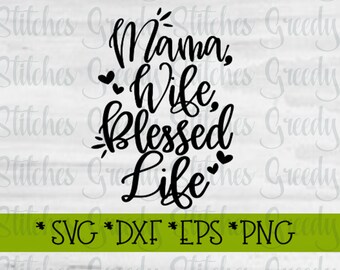 Download Blessed life svg | Etsy