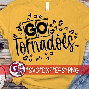 Go Tornadoes Leopard SVG | Tornadoes svg dxf eps png. Go Tornadoes SvG | Tornadoes DxF | Go Tornadoes Leopard Svg | Instant Download Cut F