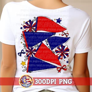 Red Navy Pennants & Poms PNG | Homecoming PnG | Football Game PnG | Pennants PnG | School Spirit PnG | Pennants PnG | School Spirit Pennant