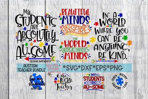 Download Autism Teacher Svg Bundle Autism Svg Bundle 8 Autism Svg Etsy