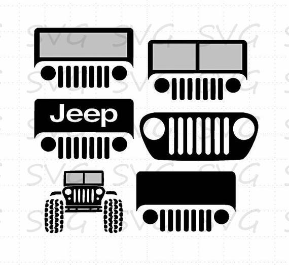 Download Jeep Bundle svg dxf fcm eps and png. | Etsy