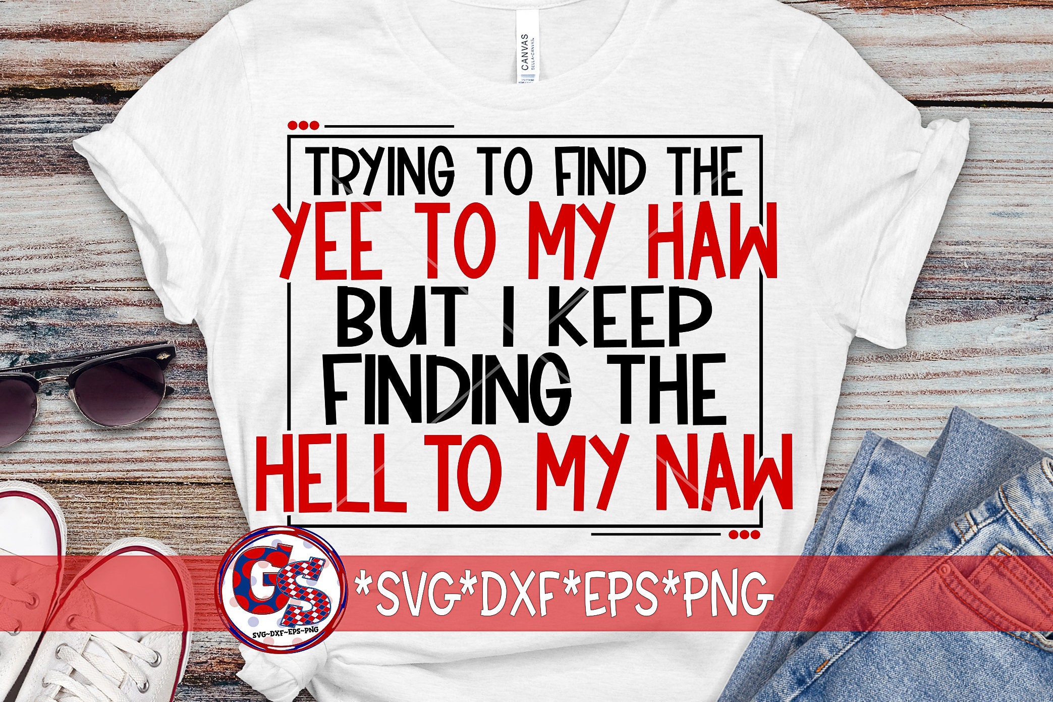 versuchen, den Yee To My Haw zu finden, aber ich finde immer wieder, dass die Hell To My Naw svg dxf eps png. Witzig | Hell Naw SVG | Yee zu meinem Haw svg | Sofort