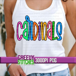 Neon Kardinäle PnG | Kardinal PnG-Datei | Go Karten PnG | Go Kardinäle PnG | Trendiges Maskottchen PnG | Trendy Neon PnG | Cardinals PnG-Dateien | Karten