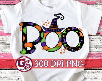 Boo PNG For Sublimation | Fall PnG | Halloween PNG | Boo Halloween PnG | Boo | Fall Halloween PnG | BOO PnG File | Instant Download PnG