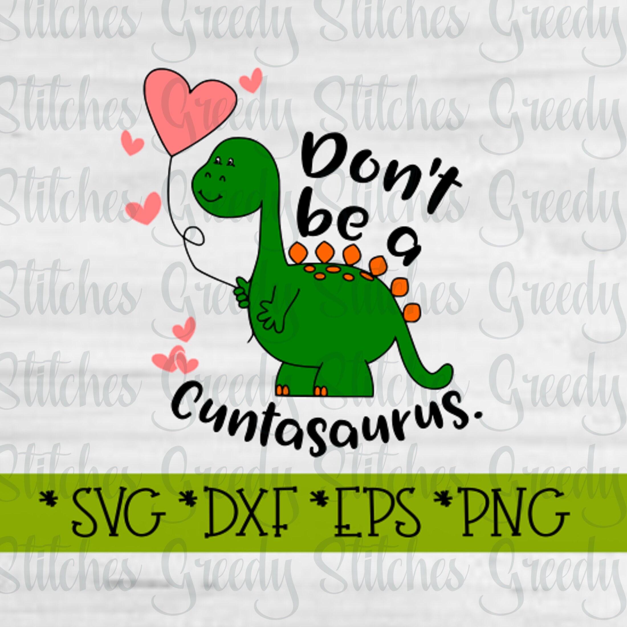 Don't be a cuntasaurus svg