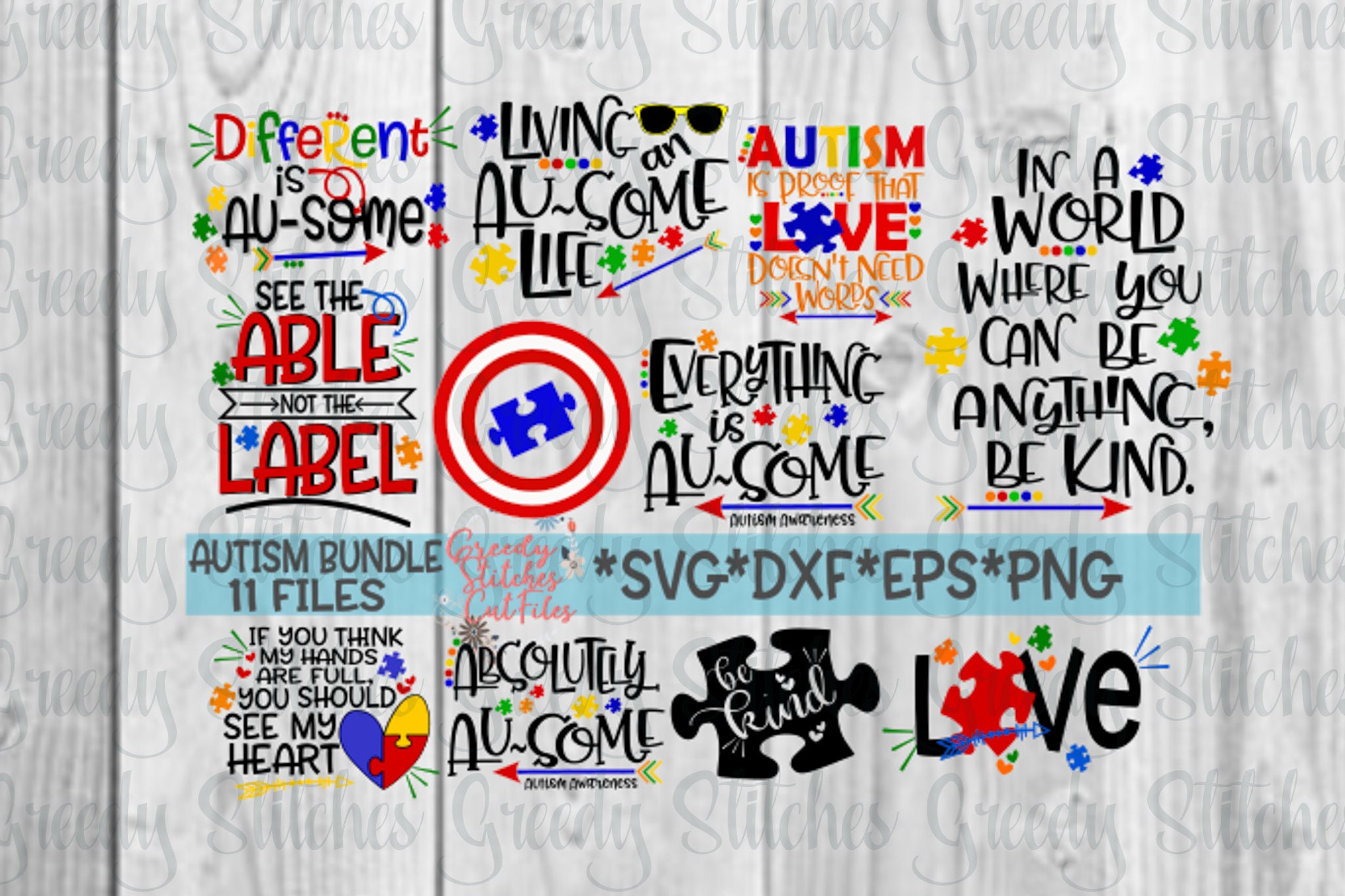 Download Autism Awareness Svg Svg Bundle Instant Download Cut File