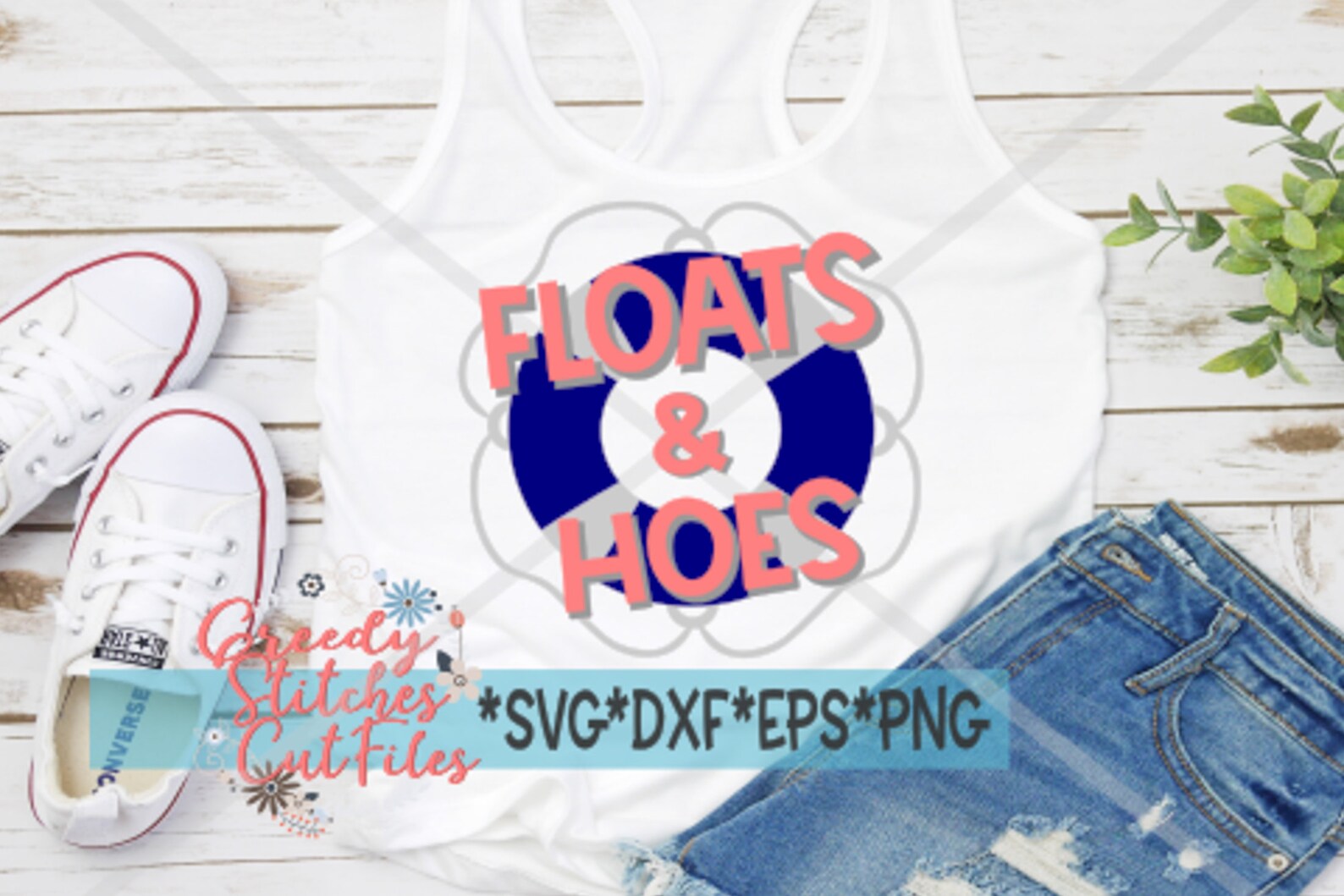 Floats & Hoes Svg Dxf Eps Png. River Svg Float Tubing Etsy
