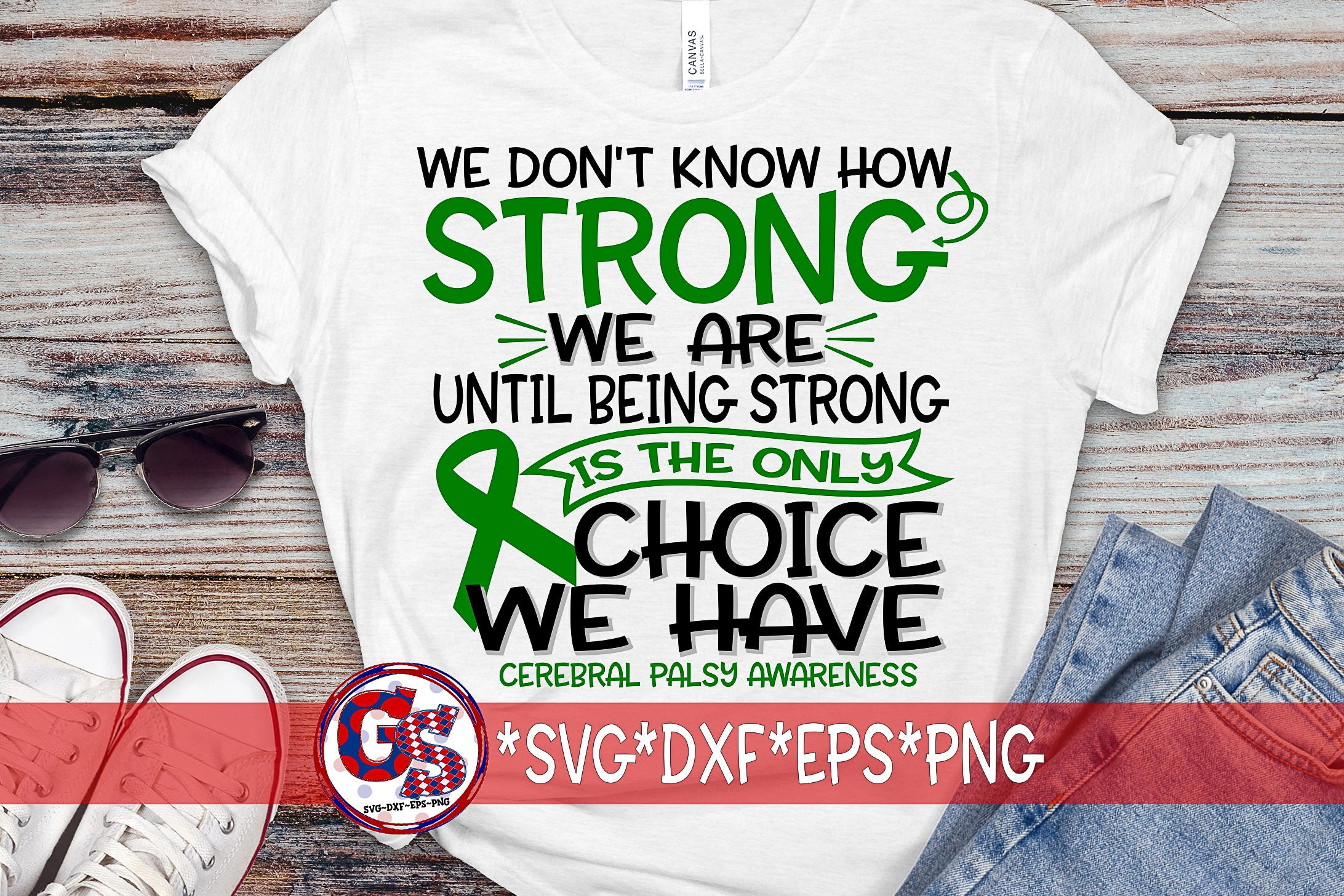 Cerebral Palsy SVG | We Don't Know How Strong We Are Svg, Dxf, Eps, Png ...