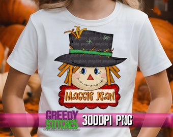 Scarecrow with Name Plate PNG | Thanksgiving PNG | Fall Scarecrow PnG | Cute Scarecrow PnG | Scarecrow PnG | Cute Fall Scarecrow PnG | Cute