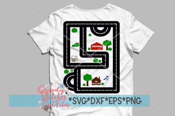 Download Father S Day Road Map Race Track Dad Shirt Svg Dxf Etsy