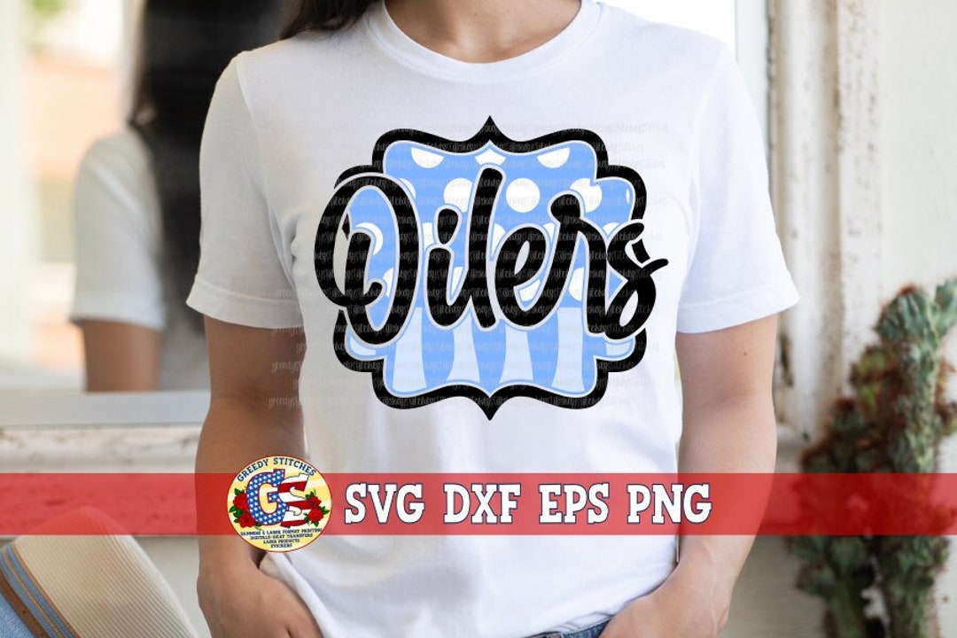 Oilers Frame Svg Dxf Eps Png. Oilers Svg Go Oilers Dxf Oilers School