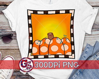 Fall Pumpkin Frame PNG For Sublimation | Fall PnG | Pumpkin PNG | Halloween PnG | Halloween Pumpkin PnG |Cute Pumpkin Instant Download PnG
