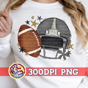 Grey Football Helmet with Stars PNG Sublimation | Gray Football PnG | Homecoming PnG | Grey Football Helmet with Stars PNG | PnG Download