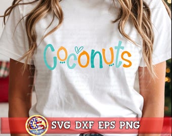 Coconuts svg dxf eps png | Coconut SvG | Coconuts DxF | Coconuts PnG | Coconuts png