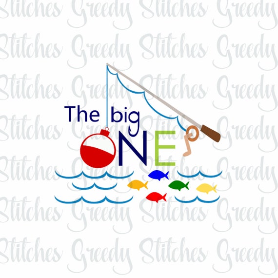 Download The Big One O Fish Ally The Big One Svg Dxf Fcm Etsy