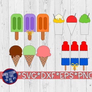 Snow Cone, Popsicle, Snow Ball SVG Bundle | Sno Cone SVG | Snow Cone SVG | Ice Cream SvG | Popsicle SvG |  dxf, eps, svg, png Cut Files