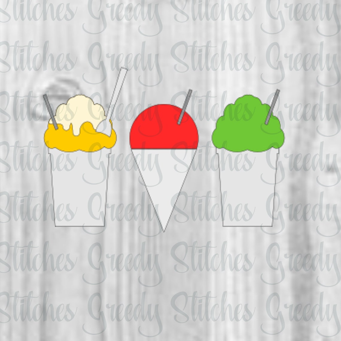 Snow Cone Popsicle Snow Ball SVG Bundle Sno Cone SVG Etsy