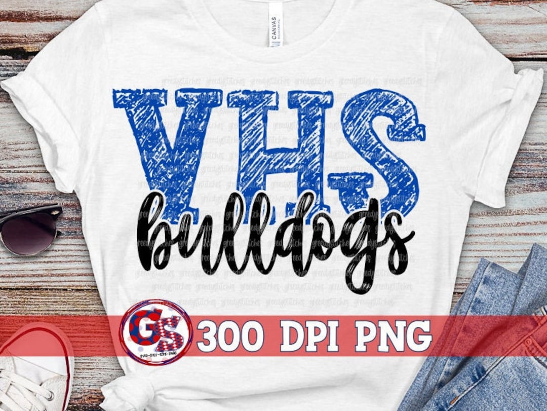 Vancleave High School Bulldogs PNG Sublimation Vancleave Etsy