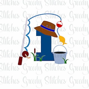 First Birthday|Fishing|Ofishally One svg, dxf, fcm, eps, png. Ofishally One SVG, First Birthday svg, Fishing SVG, Instant Download Cut File.