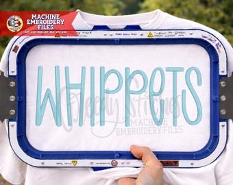 Whippets Embroidery Design | Whippets Mascot Machine Embroidery | Whippets PeS | Whippets JeF | Whippets DsT | Whippets VP3 | Whippets HuS