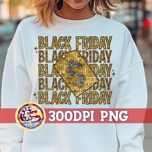 Black Friday Price Tag Faux Embroidery Sequins PNG | Black Friday Shopping PnG | Sequins Black Friday PnG | Faux Embroidery Black Friday PnG