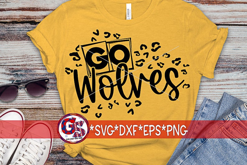 Go Wolves SVG Go Wolves Svg Dxf Eps Png. Go Wolves Svg | Etsy