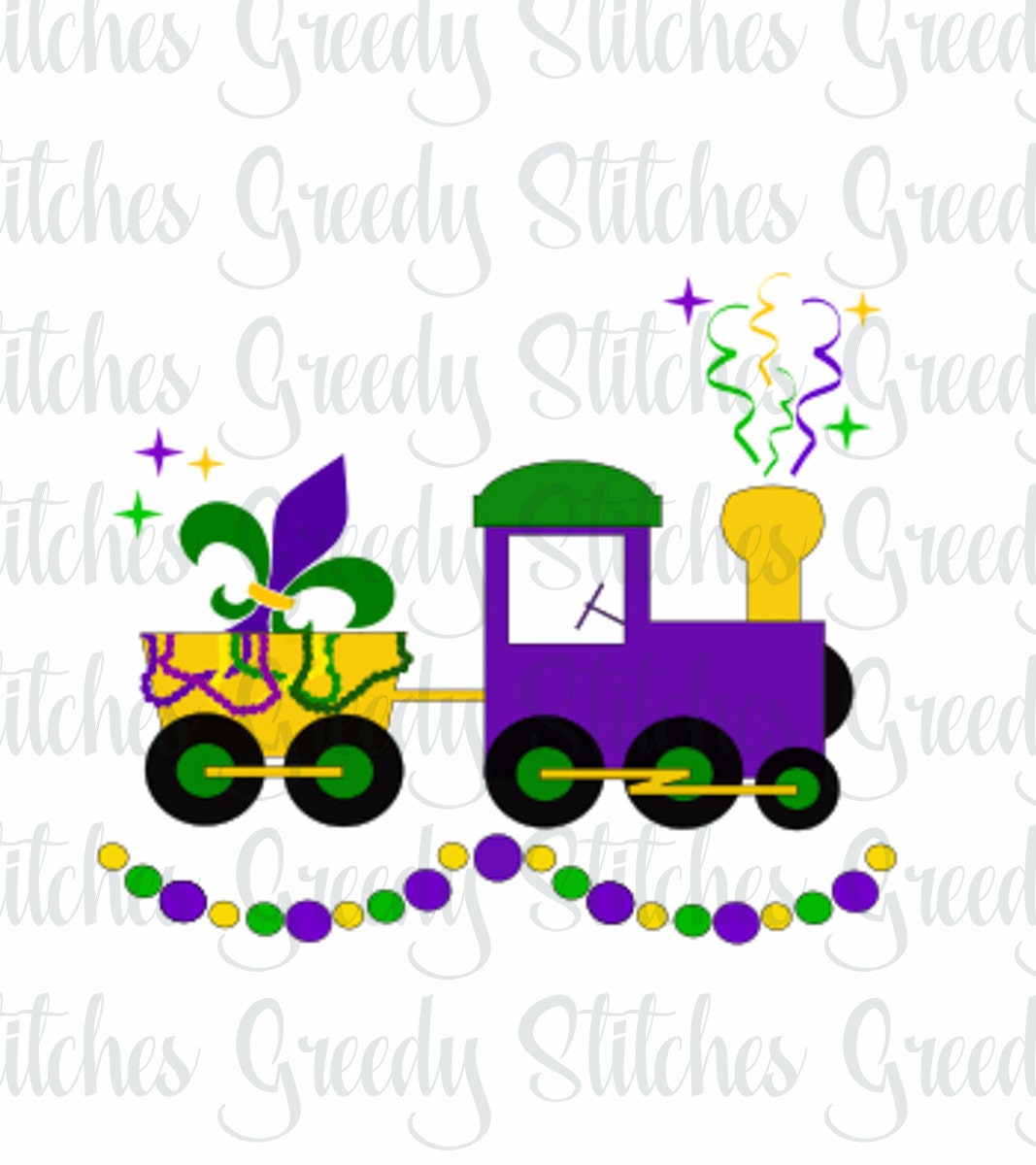 mardi gras train float